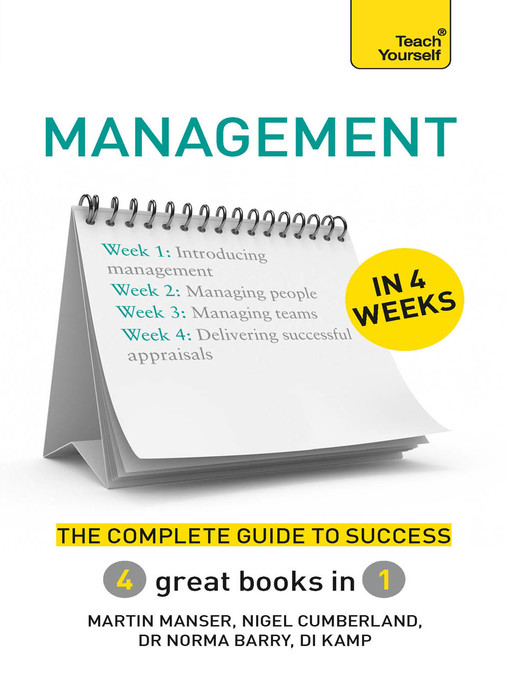Title details for Management in 4 Weeks by Martin Manser - Available